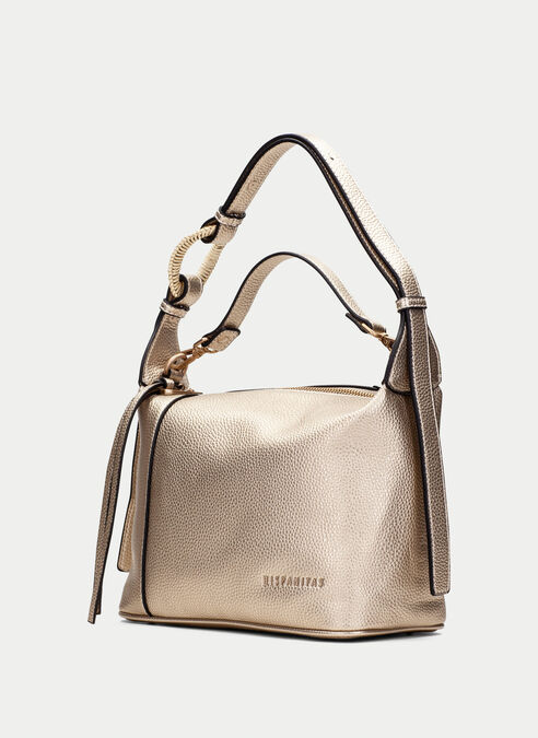 bolso de hombro  champagne