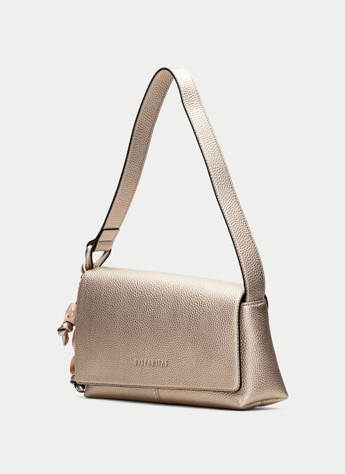 bolso de hombro  champagne