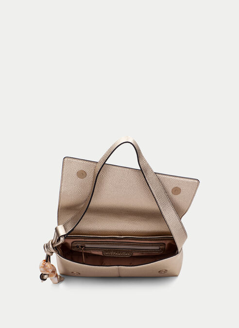 bolso de hombro  champagne