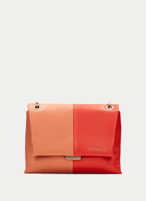 bolso de hombro  corail-scarlet