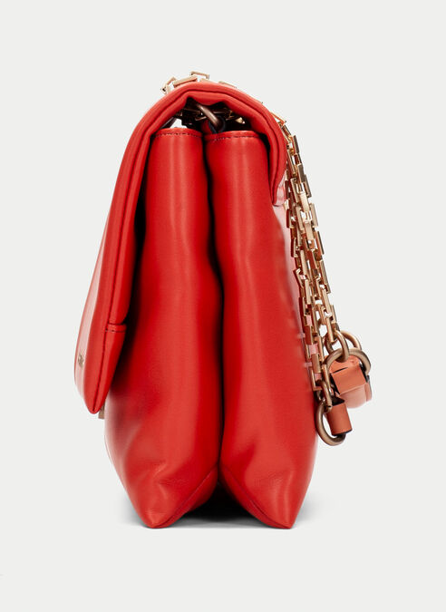 bolso de hombro  corail-scarlet