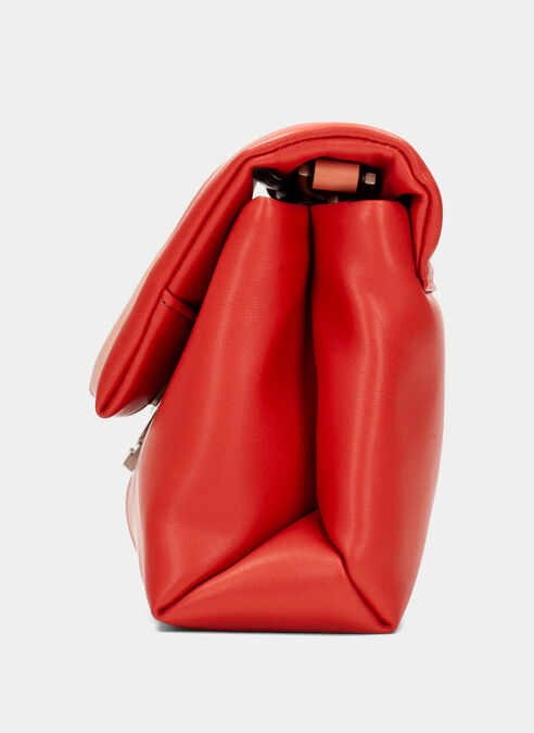 bolso de hombro  corail-scarlet