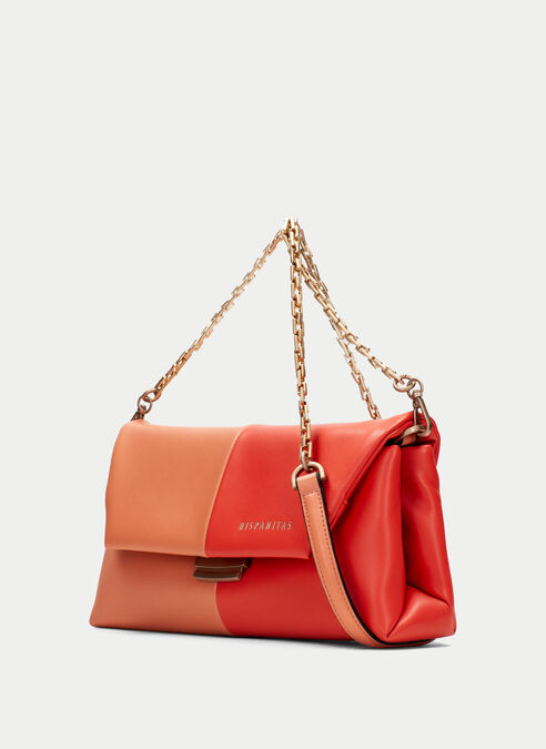 bolso de hombro  corail-scarlet