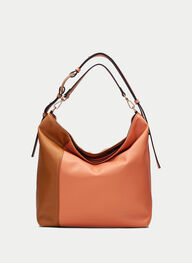 outlet sac-porte-epaule  cuir-corail - hispanitas