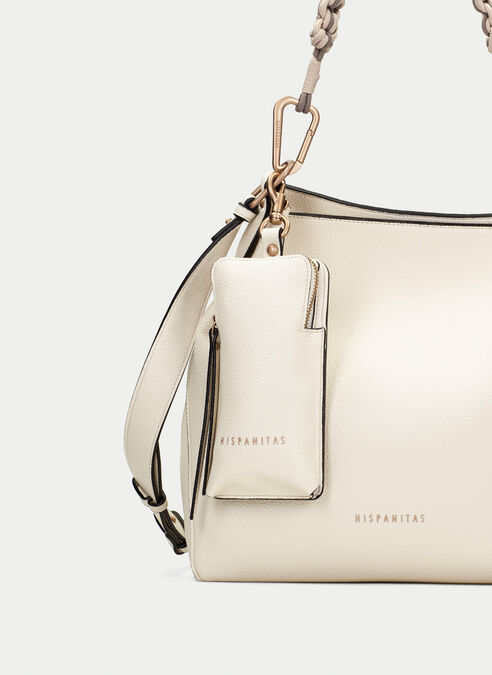 bolso de hombro  latte