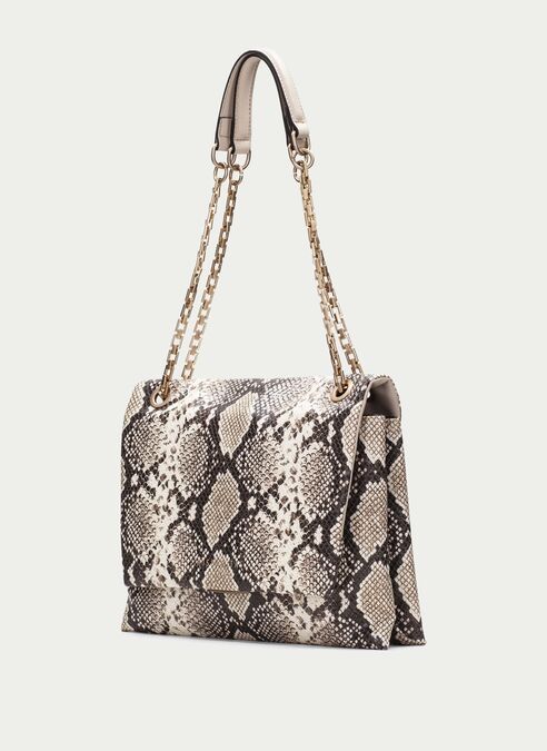 bolso de hombro  python-taupe