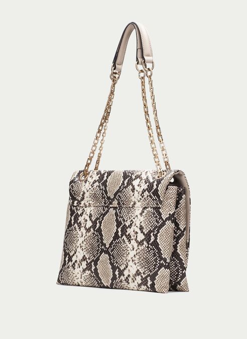 bolso de hombro  python-taupe