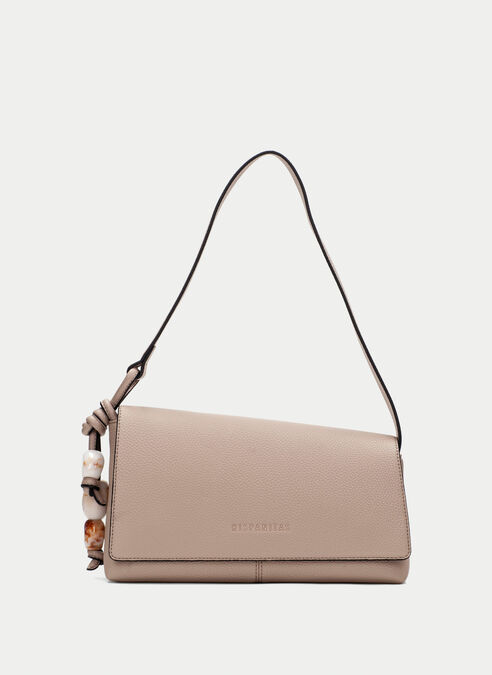 bolso de hombro  taupe