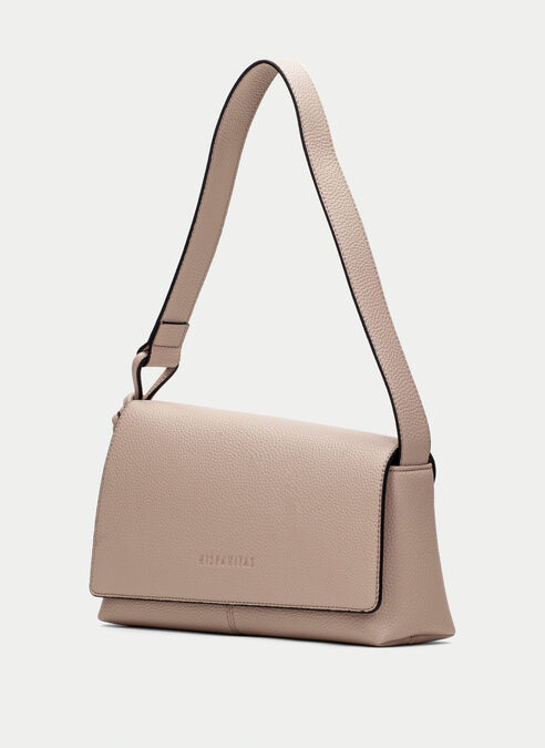 bolso de hombro  taupe