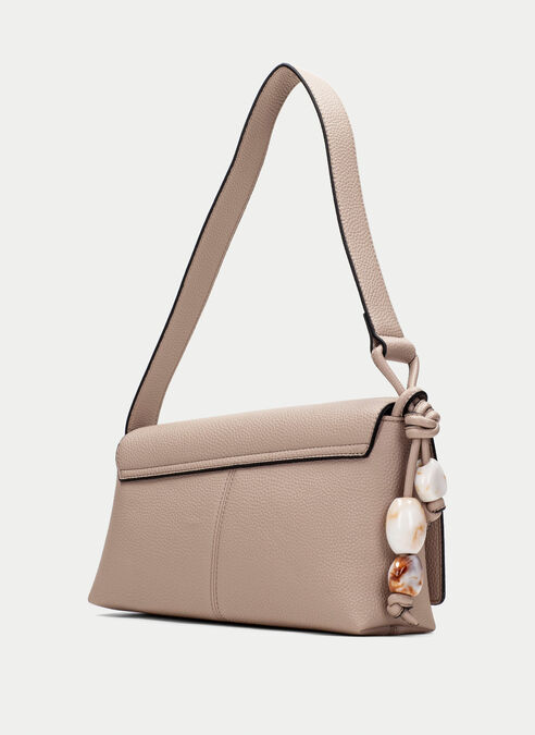 bolso de hombro  taupe
