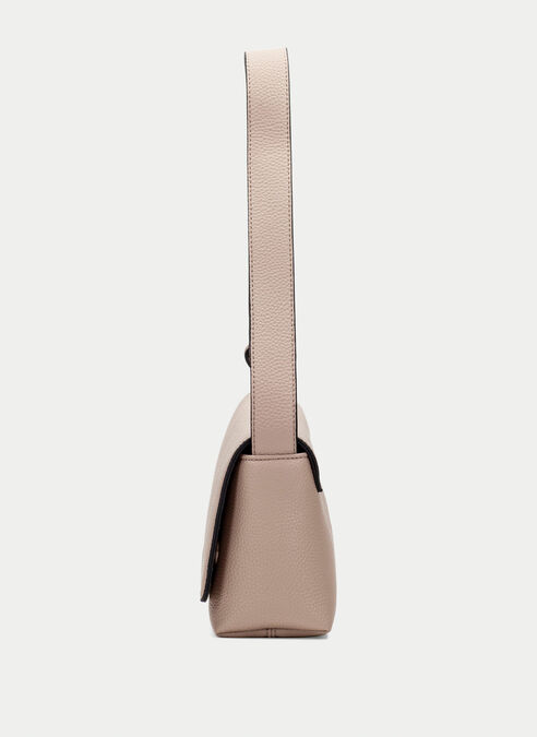 bolso de hombro  taupe