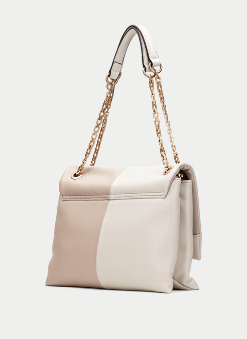 bolso de hombro  taupe-latte