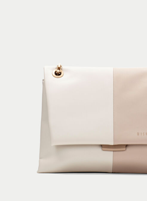 bolso de hombro  taupe-latte