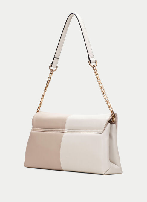 bolso de hombro  taupe-latte