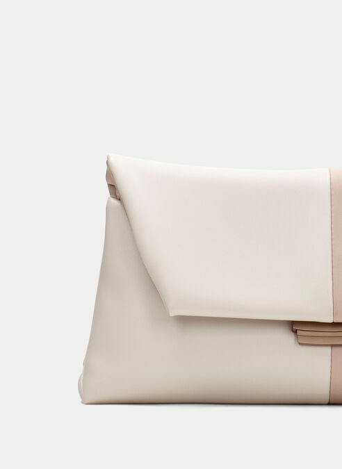 bolso de hombro  taupe-latte
