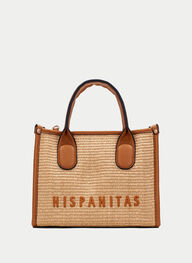 outlet bolso de mano  cuero - hispanitas