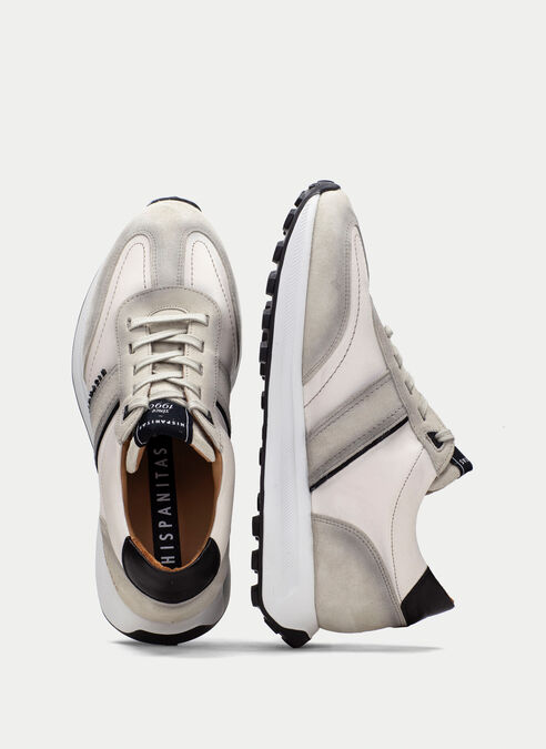 deportivos racing blanche-beige