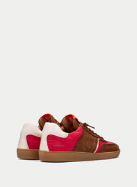 outlet sneaker madison cuir-rouge - hispanitas