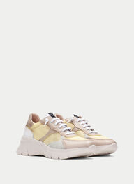 outlet deportivos habana taupe-banana-blanco - hispanitas