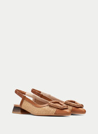 outlet talon-decouvert dali cuir - hispanitas