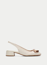 outlet talon-decouvert oporto latte - hispanitas
