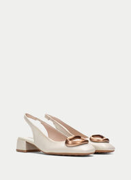 outlet talon-decouvert oporto latte - hispanitas