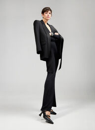 outlet talon-decouvert nova noir - hispanitas