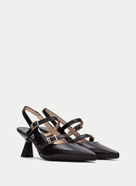 outlet talon-decouvert nova noir - hispanitas