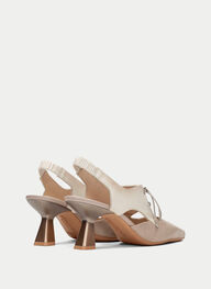 outlet talon-decouvert nova taupe-latte - hispanitas