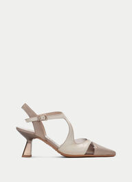 outlet talon-decouvert nova taupe-latte - hispanitas