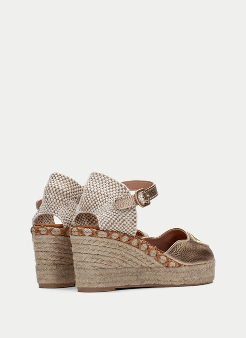 espadrilles sofia gold