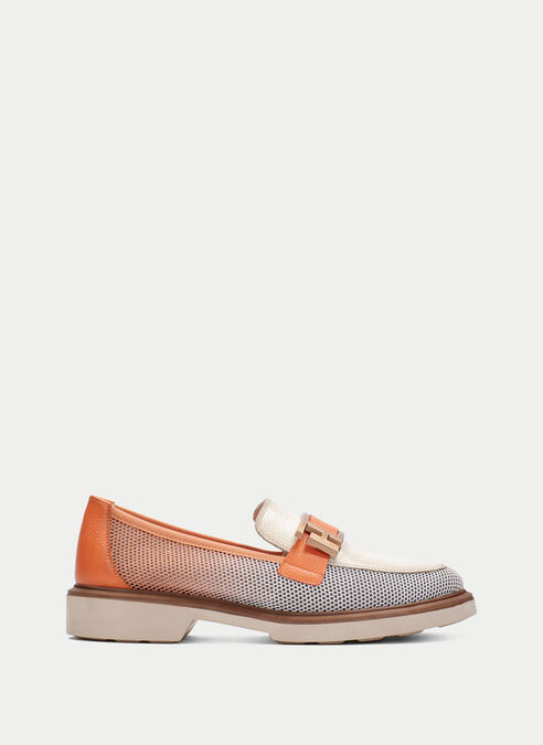 mocasin seattle corail-blanche