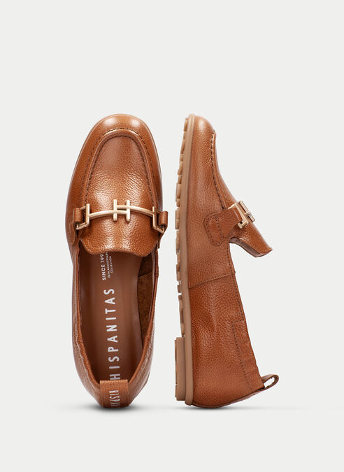 mocasin bombay cuir