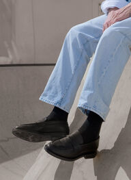 outlet mocassin lincoln noir - hispanitas
