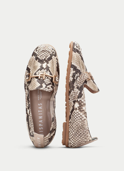 mocasin bombay snake-taupe