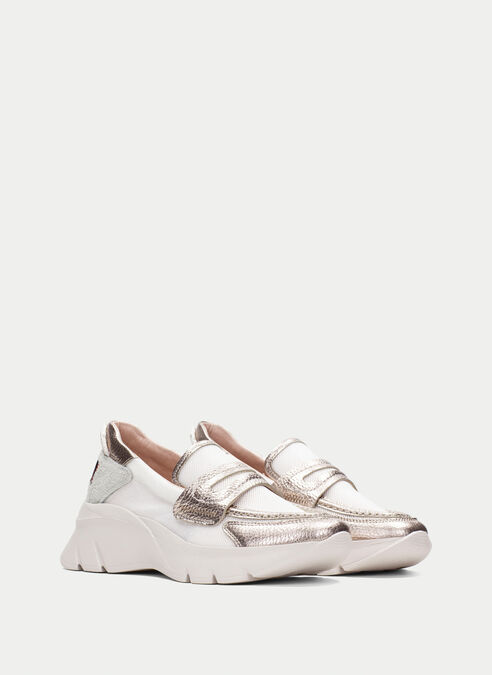 mocasín sport habana blanche-champagne