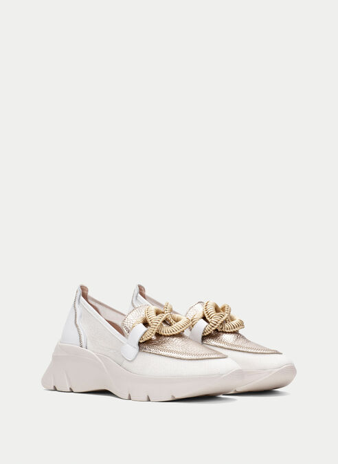 mocasín sport habana blanche-champagne