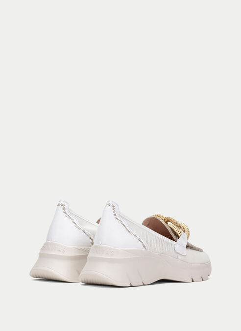 mocasín sport habana blanche-champagne