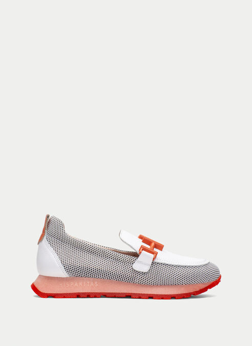 mocasín sport kansas blanche-corail