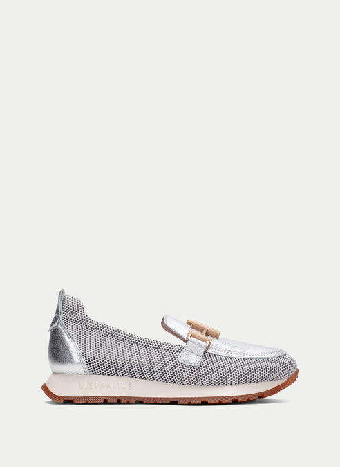 mocasín sport kansas blanche-argent