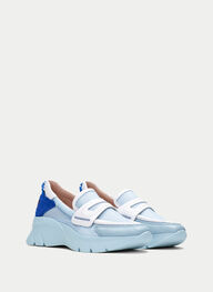 outlet mocassin-sport habana ciel - hispanitas