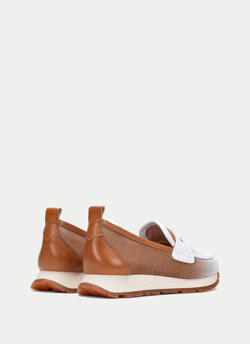 mocasín sport kansas cuir-blanche