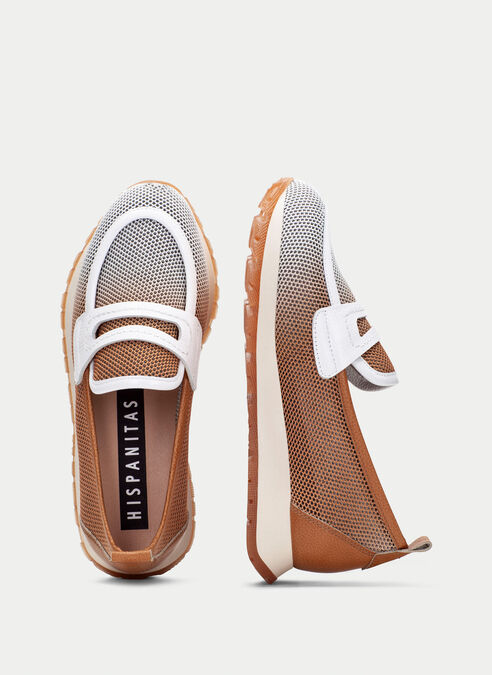 mocasín sport kansas cuir-blanche