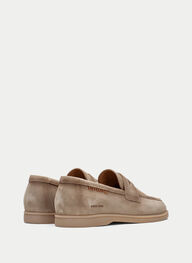 outlet mocassin toscana taupe - hispanitas