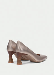 outlet pumps dalia champagne - hispanitas