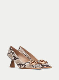 outlet pumps nova python-taupe - hispanitas