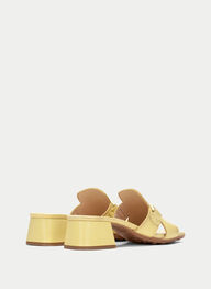 outlet sandalias destalonadas dallas banana - hispanitas