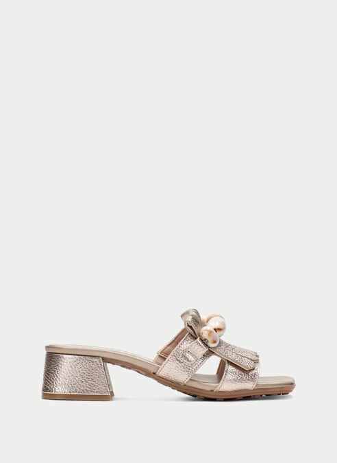 sandalias destalonadas dallas champagne