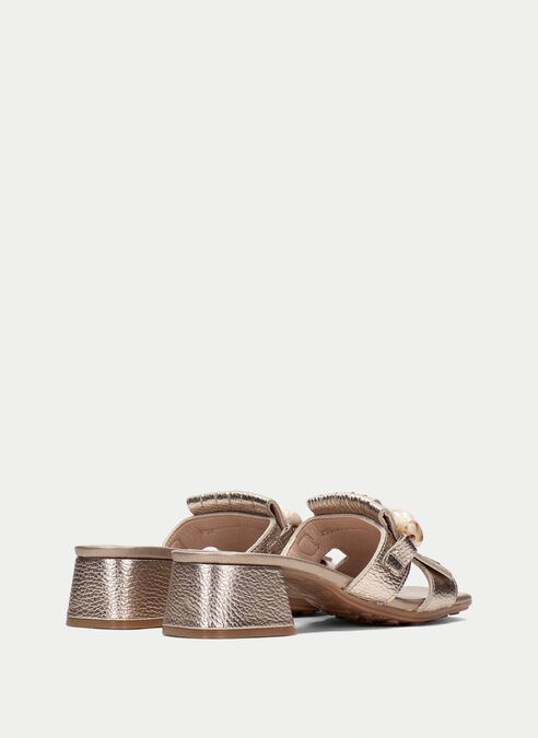 sandalias destalonadas dallas champagne