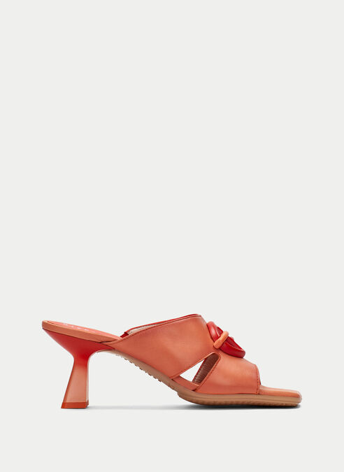 sandalias destalonadas danielle corail-scarlet